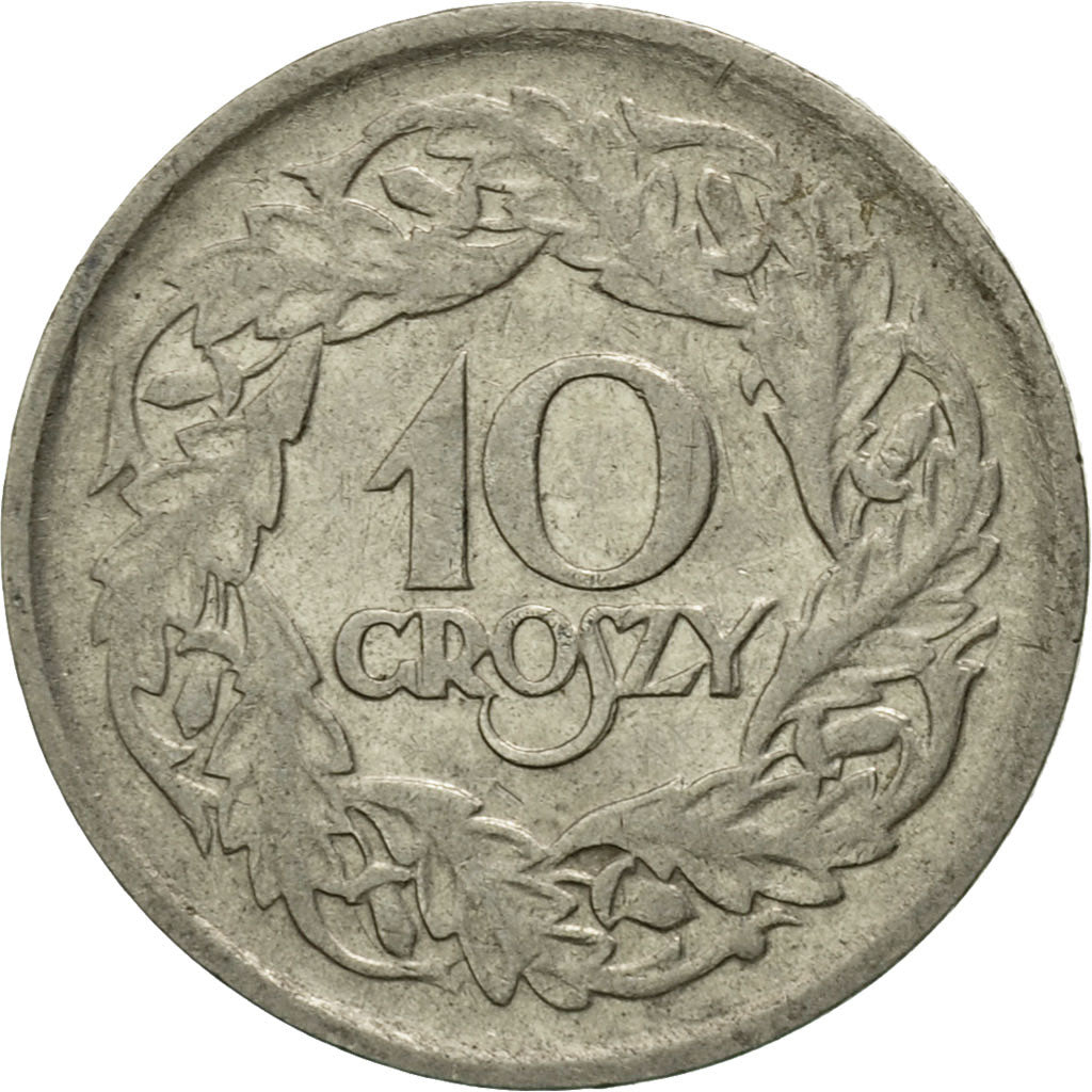 Monnaie, Pologne, 10 Groszy, 1923, Warsaw, TTB, Zinc, KM:36