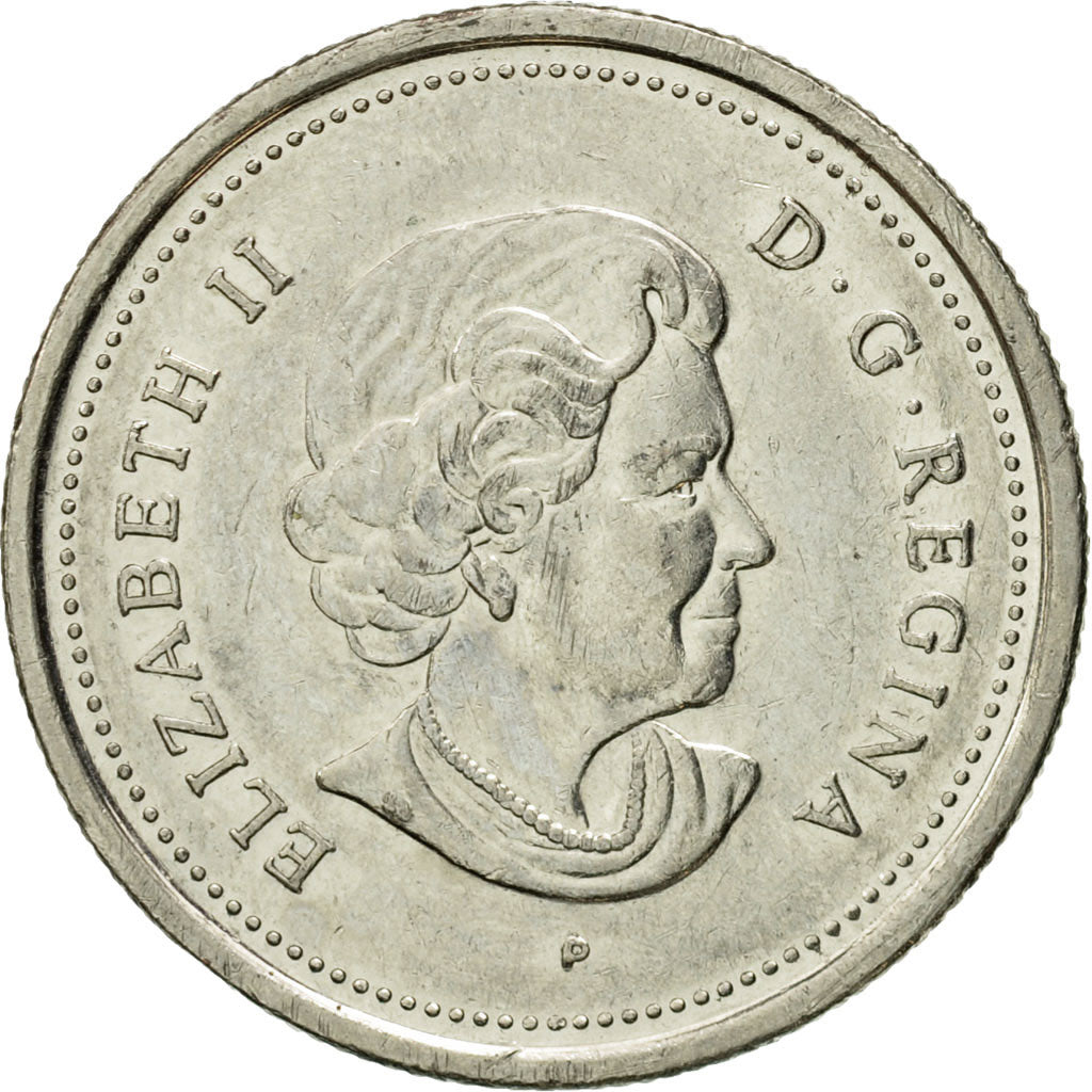 Coin, Canada, Elizabeth II, 25 Cents, 2005, Royal Canadian Mint, EF(40-45)