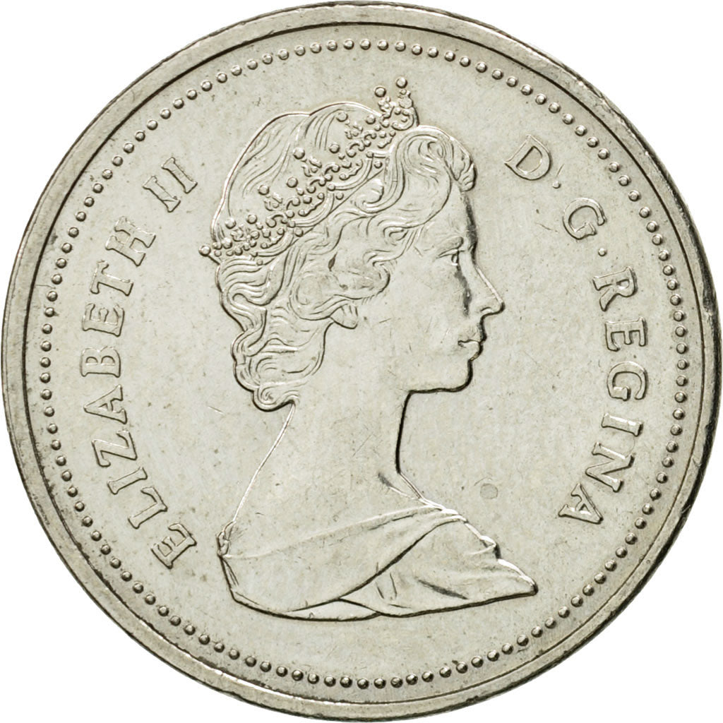 Münze, Kanada, Elizabeth II, 5 Cents, 1989, Royal Canadian Mint, Ottawa, VZ