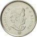 Coin, Canada, Elizabeth II, 5 Cents, 2009, Royal Canadian Mint, Winnipeg