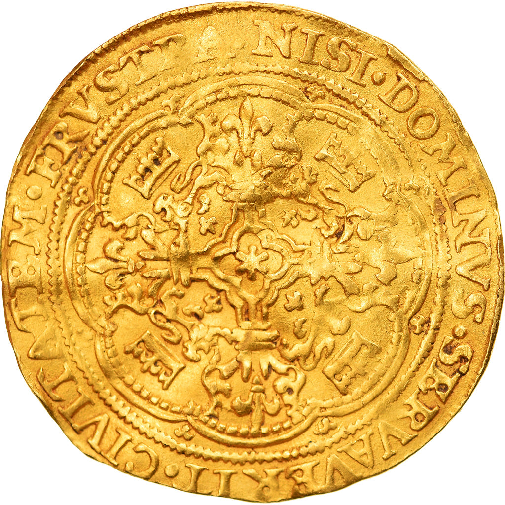 Moneta, Paesi Bassi, Noble d'or, ND(1590-1593), Campen, BB, Oro, Delmonte:1102