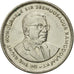 Coin, Mauritius, 20 Cents, 1990, EF(40-45), Nickel plated steel, KM:53