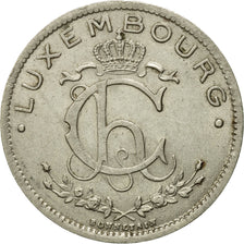 Coin, Luxembourg, Charlotte, Franc, 1935, EF(40-45), Nickel, KM:35
