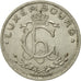 Coin, Luxembourg, Charlotte, Franc, 1935, EF(40-45), Nickel, KM:35