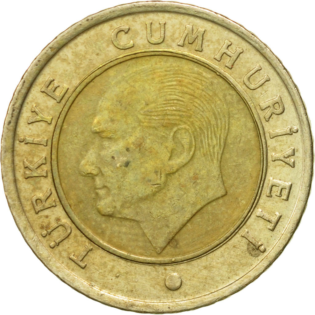 Monnaie, Turquie, 50 Kurus, 2011, TB+, Bi-Metallic, KM:1243