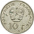Moneta, Polinesia francese, 10 Francs, 1979, Paris, BB, Nichel, KM:8