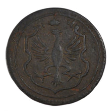 GERMAN STATES, 1/4 Stuber, 1753, KM #105, EF(40-45), Copper, 1.70