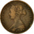Coin, Great Britain, Victoria, 1/2 Penny, 1861, EF(40-45), Bronze, KM:748.2