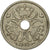Coin, Denmark, Margrethe II, Krone, 1993, Copenhagen, EF(40-45), Copper-nickel