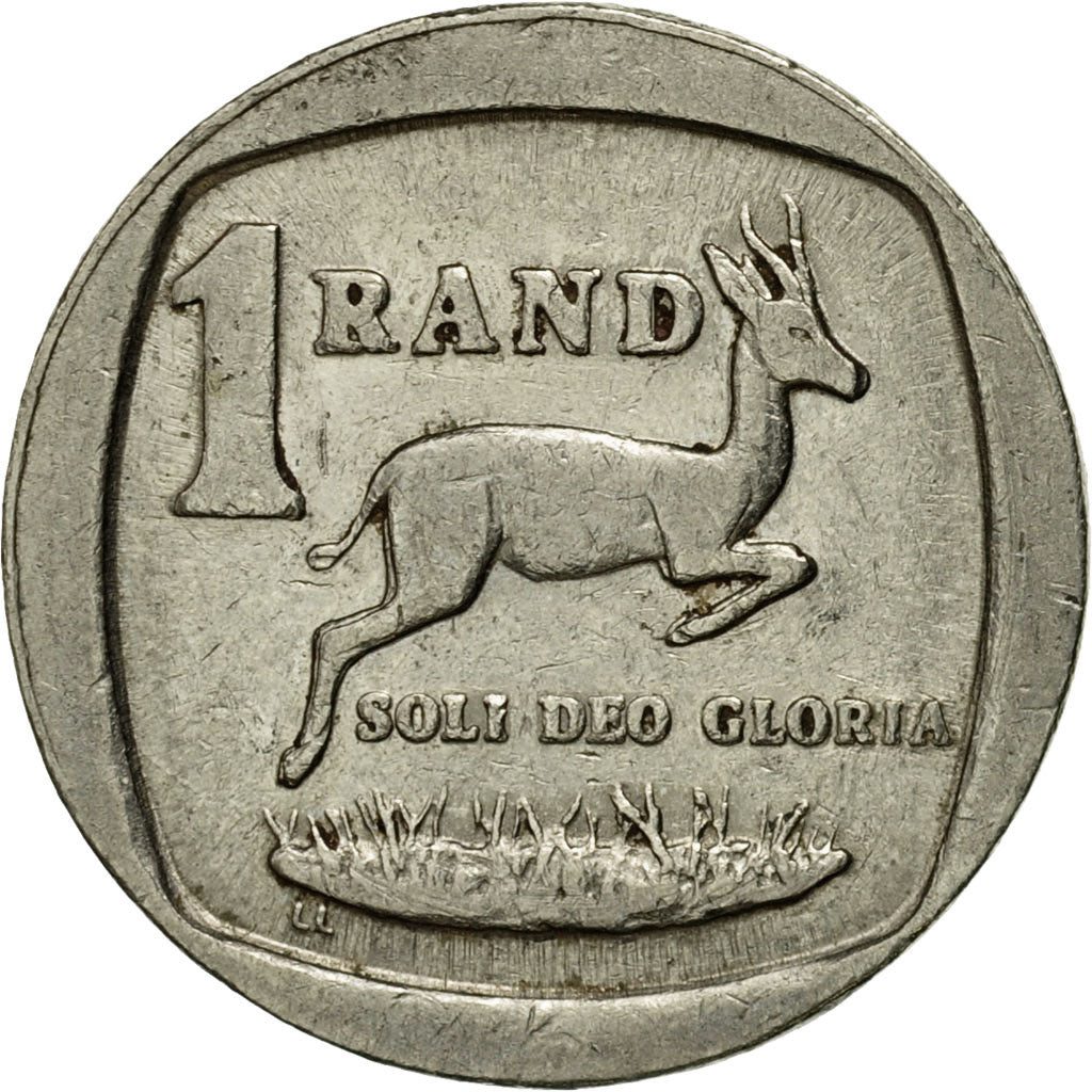 Coin, South Africa, Rand, 1994, EF(40-45), Nickel Plated Copper, KM:138