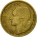 Moneta, Francja, Guiraud, 10 Francs, 1958, Paris, EF(40-45), Aluminium-Brąz