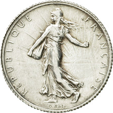 Coin, France, Semeuse, Franc, 1920, Paris, EF(40-45), Silver, KM:844.1