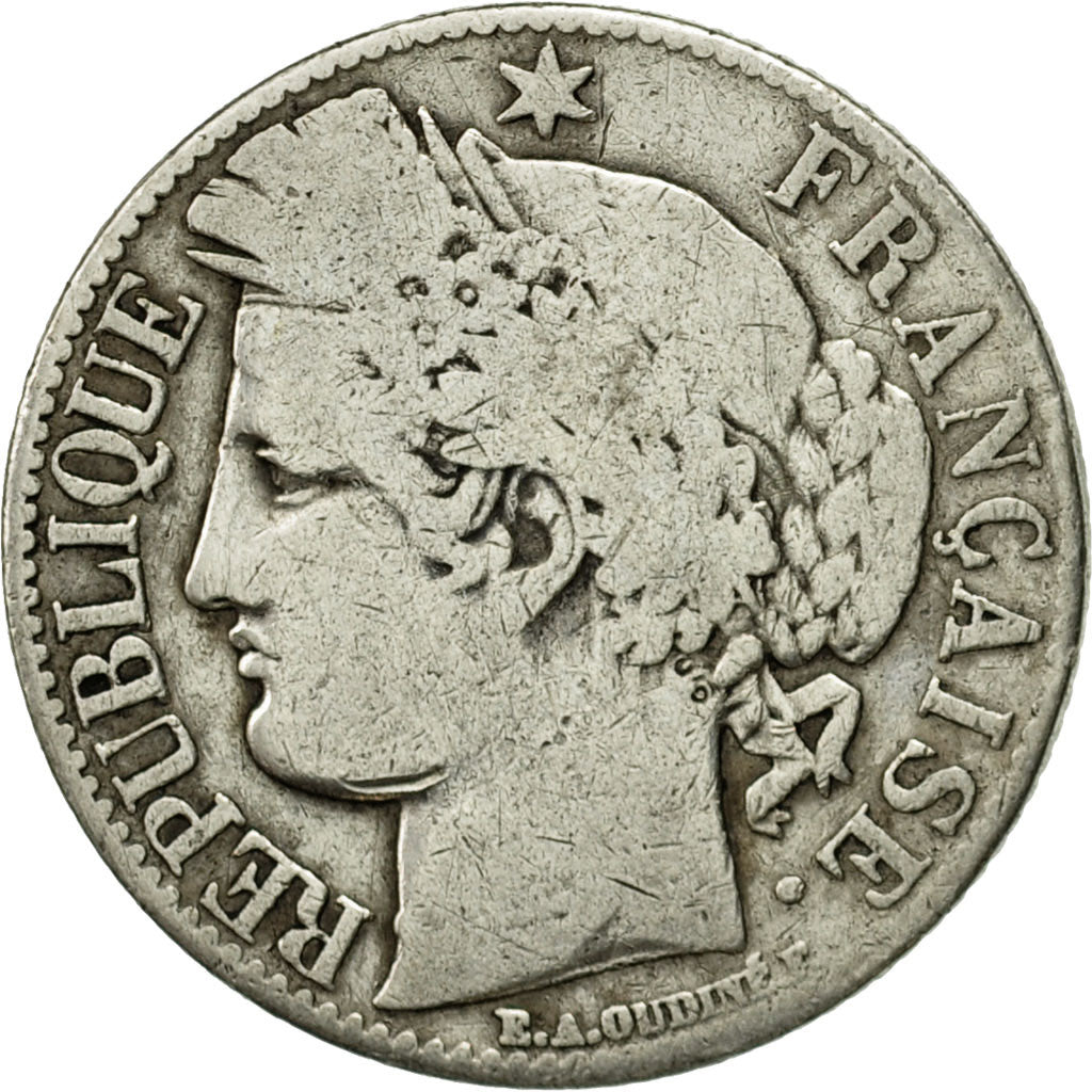 Monnaie, France, Cérès, Franc, 1888, Paris, TB+, Argent, Gadoury:465a