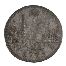GERMAN STATES, Kreuzer, 1773, KM #253, AU(50-53), Billon, 0.60