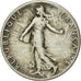 Coin, France, Semeuse, 50 Centimes, 1918, Paris, VF(20-25), Silver, KM:854