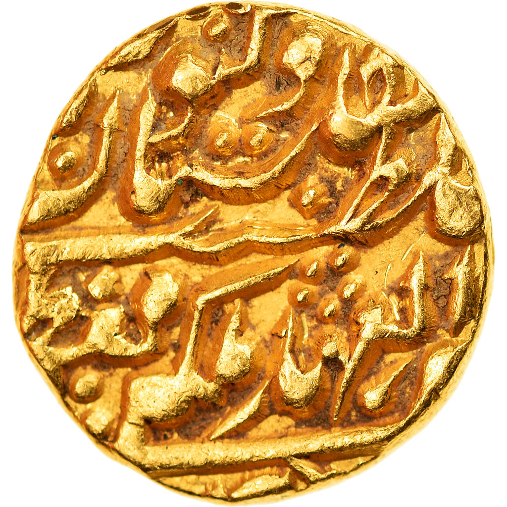 Coin, INDIA-PRINCELY STATES, Mohur, Sawai Jaipur, MS(60-62), Gold