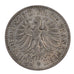 GERMAN STATES, 3 Kreuzer, 1866, KM #373, AU(50-53), Silver, 1.30
