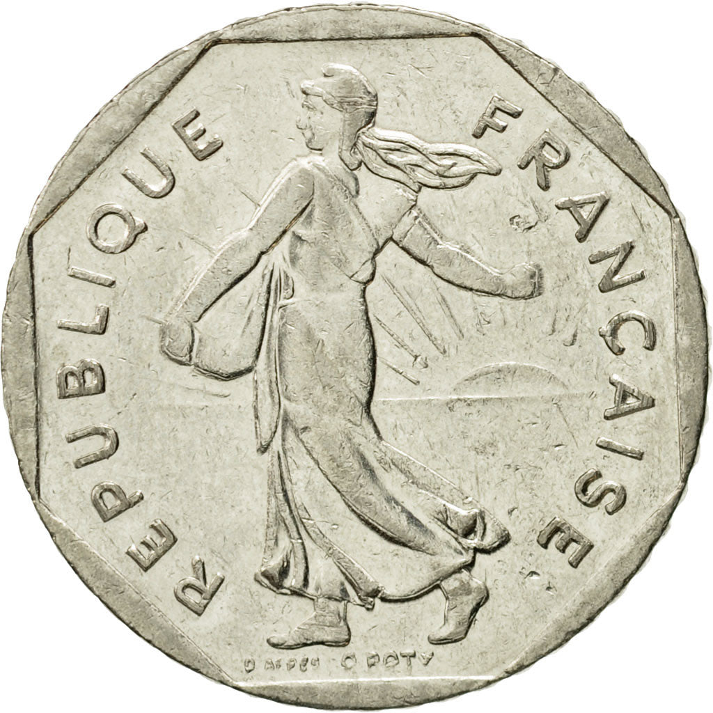 Moneta, Francia, Semeuse, 2 Francs, 1998, Paris, BB, Nichel, KM:942.2