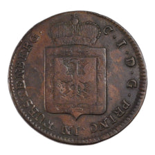 German States, 1 Kreuzer, 1804, KM #35, VF(30-35), Copper, 5.60