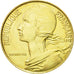 Coin, France, Marianne, 20 Centimes, 1997, Paris, AU(55-58), Aluminum-Bronze
