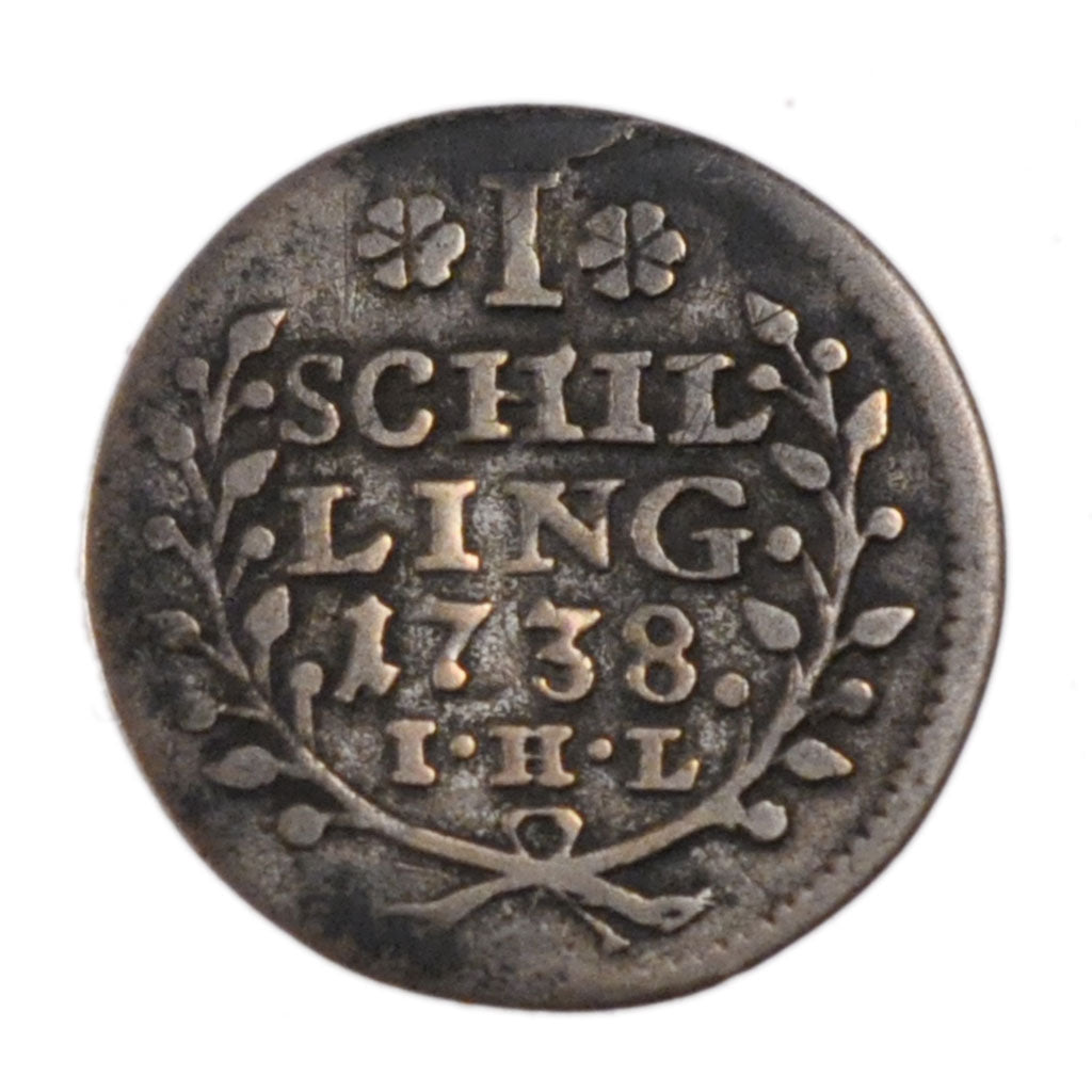 GERMAN STATES, Ducat, 1738, Weimar, KM #160, VF(30-35), Gold, 0.90