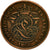 Moneta, Belgia, Leopold II, 2 Centimes, 1902, EF(40-45), Miedź, KM:35.1