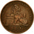 Münze, Belgien, 2 Centimes, 1905, S+, Kupfer, KM:36