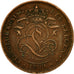 Coin, Belgium, 2 Centimes, 1909, VF(30-35), Copper, KM:36