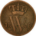 Moneta, Holandia, William III, Cent, 1876, VF(30-35), Miedź, KM:100