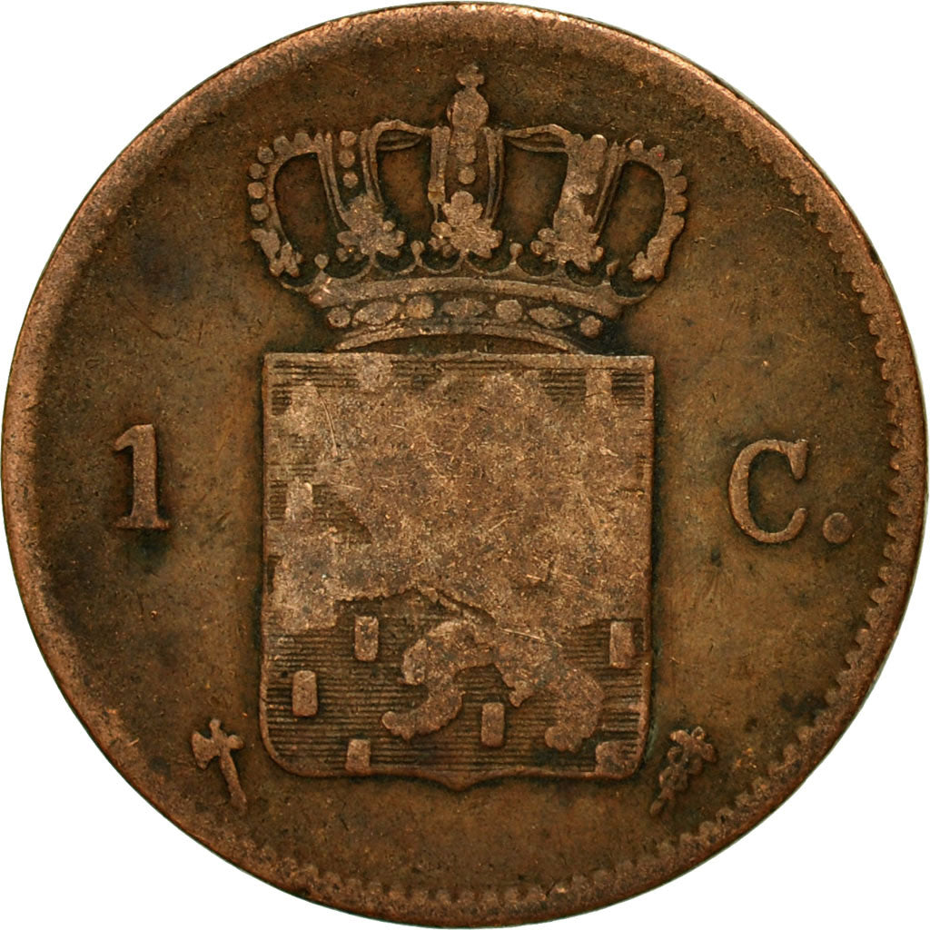 Moneta, Paesi Bassi, William III, Cent, 1876, MB+, Rame, KM:100