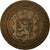 Coin, Luxembourg, William III, 10 Centimes, 1870, Utrecht, VF(20-25), Bronze