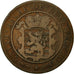 Moneda, Luxemburgo, William III, 10 Centimes, 1870, Utrecht, BC+, Bronce