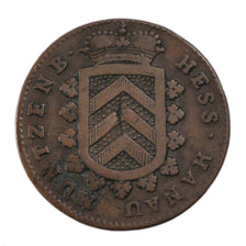 GERMAN STATES, Kreuzer, 1773, KM #111, EF(40-45), Copper, 7.70