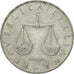 Moneda, Italia, Lira, 1954, Rome, MBC, Aluminio, KM:91