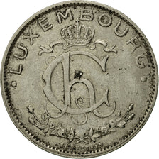 Coin, Luxembourg, Charlotte, Franc, 1924, VF(30-35), Nickel, KM:35