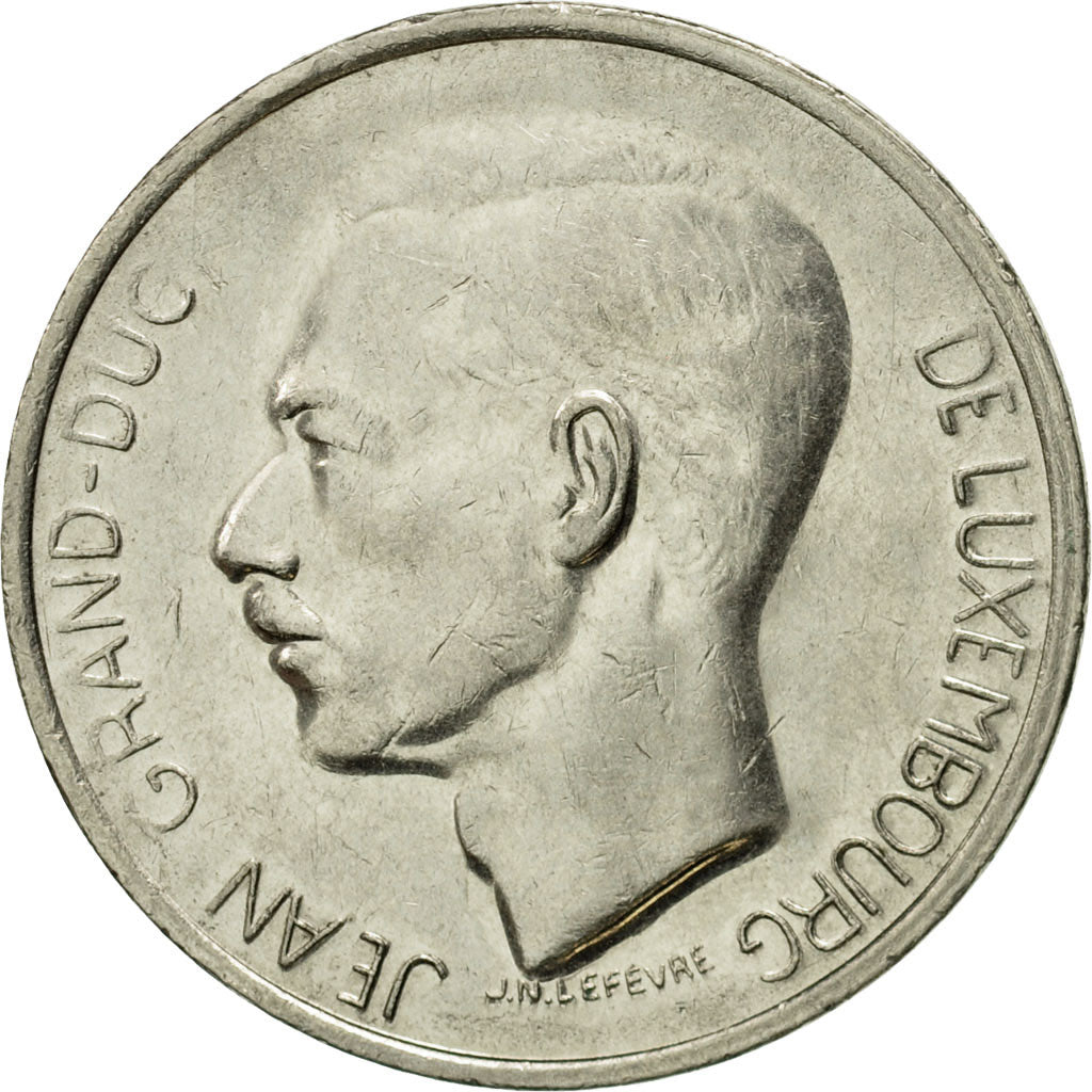 Coin, Luxembourg, Jean, 10 Francs, 1978, EF(40-45), Nickel, KM:57