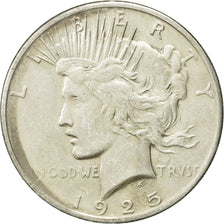 Coin, United States, Peace Dollar, Dollar, 1925, U.S. Mint, Philadelphia