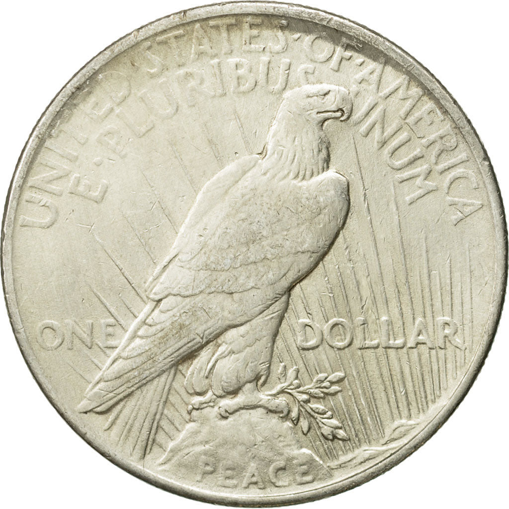 Coin, United States, Peace Dollar, Dollar, 1925, U.S. Mint, Philadelphia