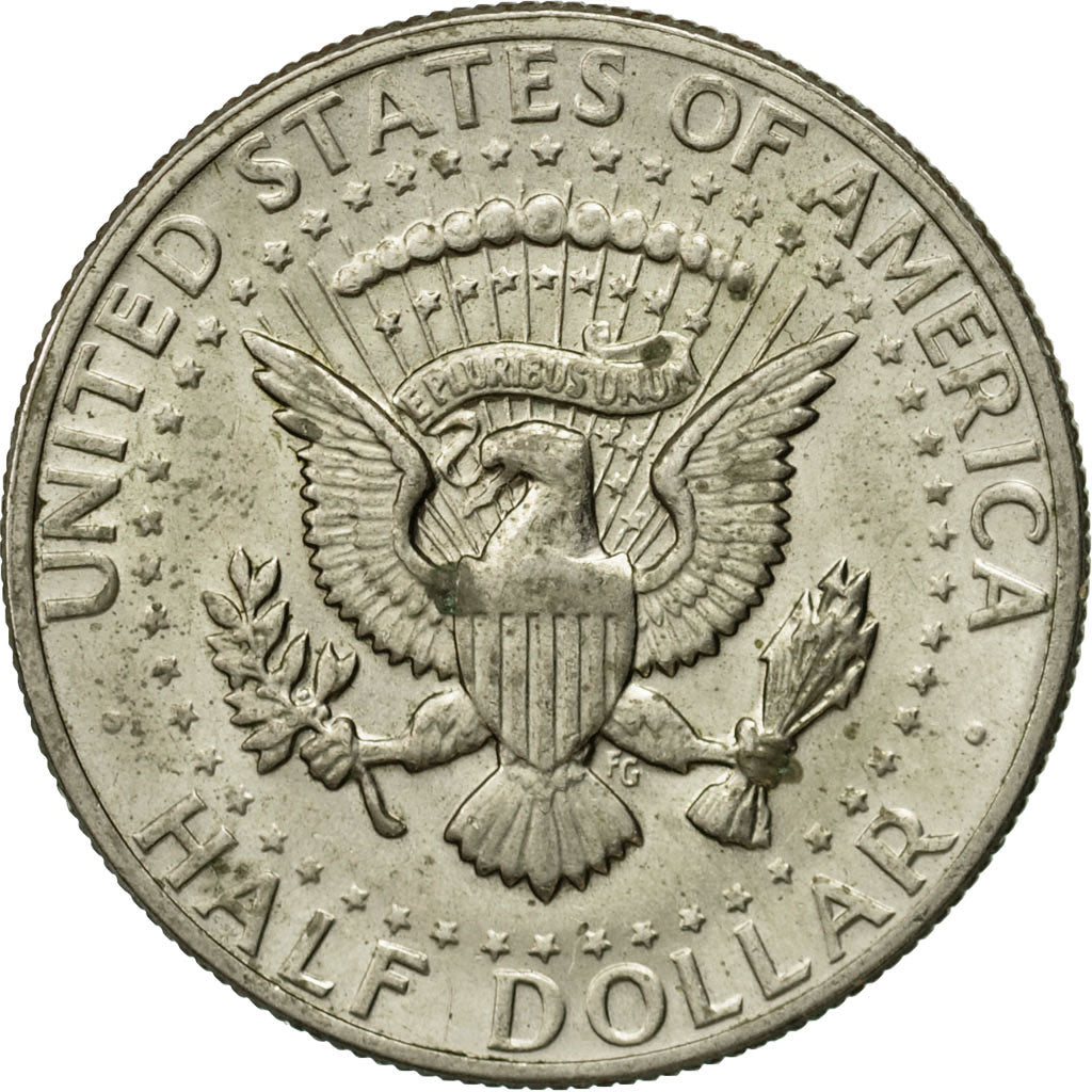 Coin, United States, Kennedy Half Dollar, Half Dollar, 1971, U.S. Mint, Denver