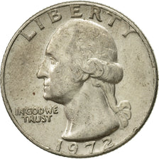 Coin, United States, Washington Quarter, Quarter, 1972, U.S. Mint, Philadelphia