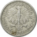 Coin, Poland, 2 Zlote, 1958, Warsaw, VF(30-35), Aluminum, KM:46