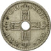 Moneta, Norvegia, Haakon VII, 50 Öre, 1940, MB+, Rame-nichel, KM:386