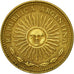 Coin, Argentina, Peso, 1975, EF(40-45), Aluminum-Bronze, KM:69