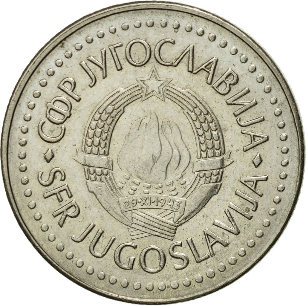 Monnaie, Yougoslavie, 20 Dinara, 1987, TB+, Copper-Nickel-Zinc, KM:112