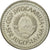 Moneta, Jugosławia, 20 Dinara, 1987, VF(30-35), Miedź-Nikiel-Cynk, KM:112