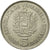 Coin, Venezuela, 5 Bolivares, 1989, Werdohl, EF(40-45), Nickel Clad Steel