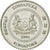 Moneda, Singapur, 50 Cents, 1995, Singapore Mint, MBC, Cobre - níquel, KM:102