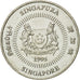 Coin, Singapore, 50 Cents, 1995, Singapore Mint, EF(40-45), Copper-nickel
