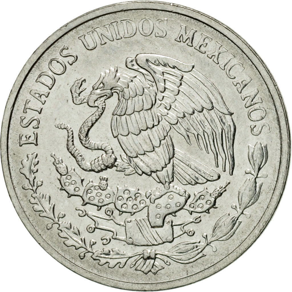 Moneta, Messico, 10 Centavos, 1997, Mexico City, BB+, Acciaio inossidabile