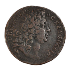 GERMAN STATES, 3 Heller, 1737, KM #422, EF(40-45), Copper, 5.30
